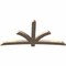Ekena Millwork Davenport Smooth Timber Gable Bracket, Douglas Fir, 96"W x 48"H x 3 1/2"D x 5 1/2"F, 12/12 Pitch GBW096X48X0406DAV00SDF - alternate 5